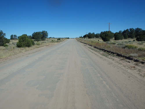 GDMBR: We're heading north on NM-603.